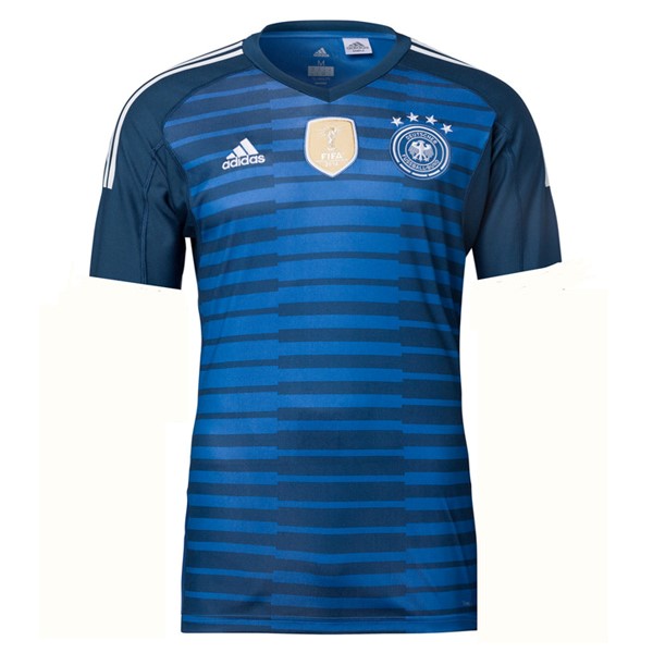 Camiseta Alemania Primera Portero 2018 Azul